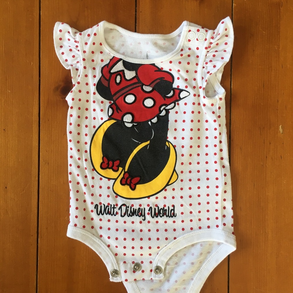 Disney Mini Mouse Embroidered Onesie